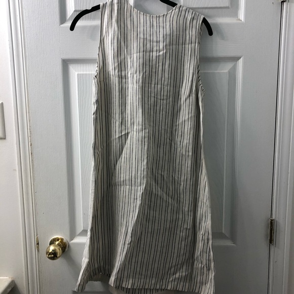 Theory dress Keshelle Back Lace-up Strip Dress - Picture 3 of 13